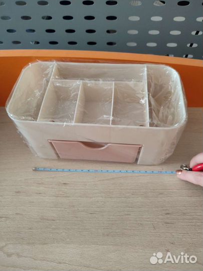 Органайзер новый с выдвижным ящиком для косметики
