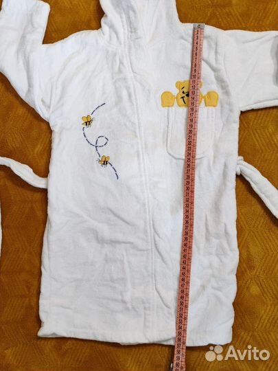 Новый махровый халат Винни Пух 3-4 года, Турция