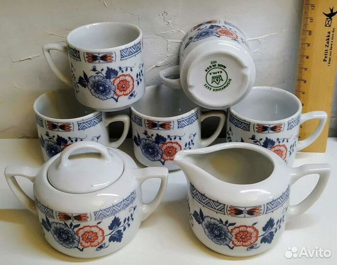 Сервиз вразнобой, Дулево, Кахла,Хайта, зик