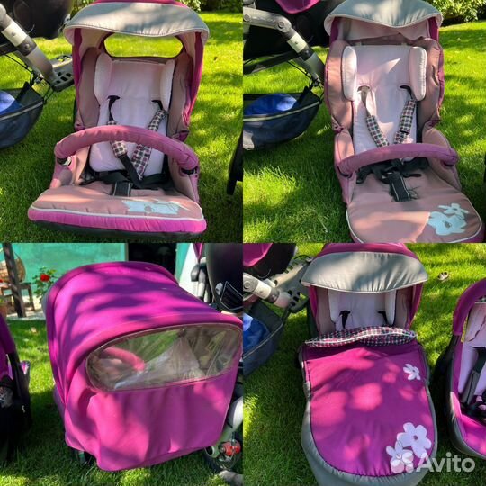 Коляска Jane slalom pro 3 в 1