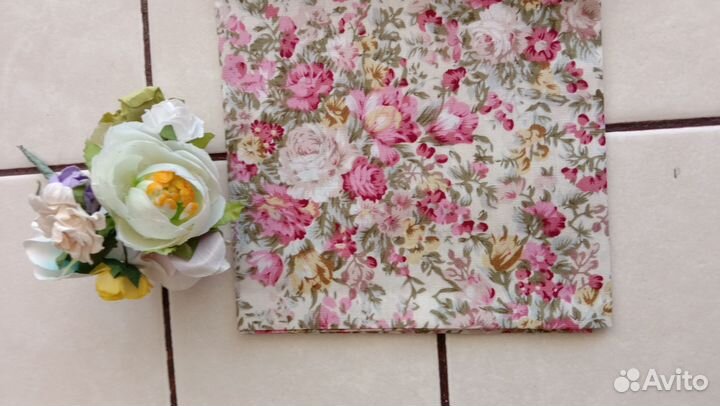 Набор N15 тканей для рукоделия 5 шт.38*48 хлопок