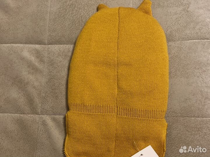 Зимняя шапка шлем на мальчика