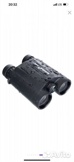 Бинокль с лазерным дальномером Levenhuk Guard 2500