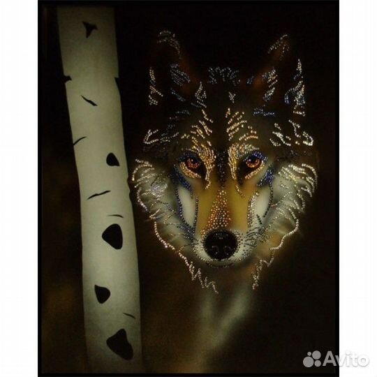 Картина из кристаллов Swarovski