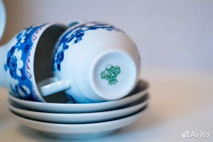 Винтаж: Чайно-кофейный сервиз Jlmenau Германия