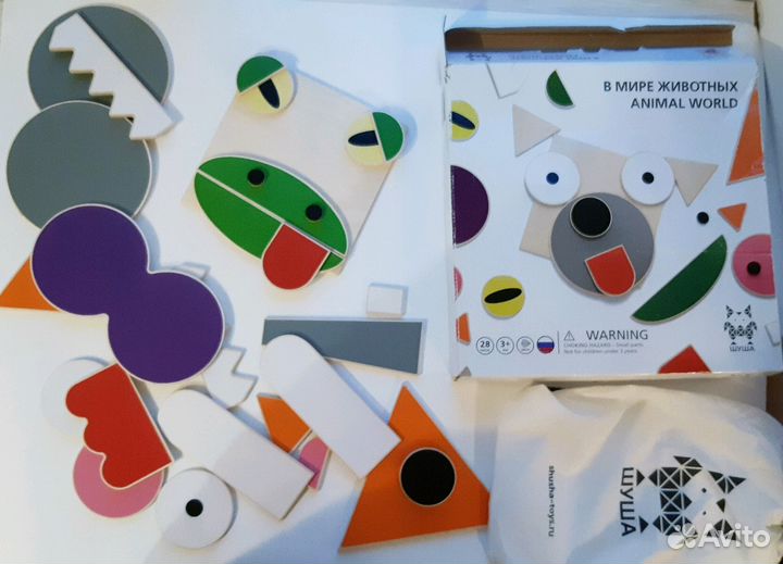 Деревянная игрушка конструктор от Шуши