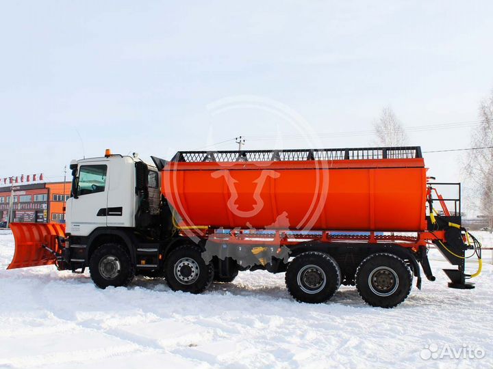 Кдм на базе шасси Scania