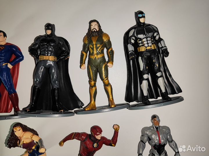 Фигурки dc comics Супермен, Бетмен, Чудо женщина