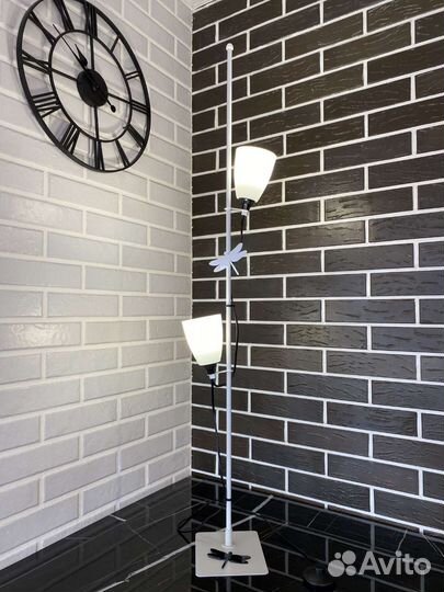 Напольный светильник в стиле лофт новый