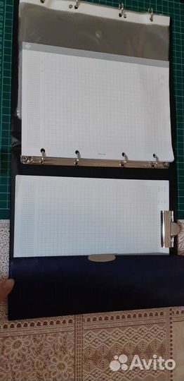 Тетрадь папка на кольцах со сменным блоком