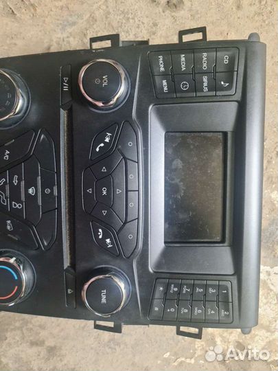 Блок управления климатом магнитолой ford mondeo v