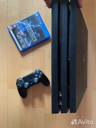 Sony playstation 4 pro 1tb и 500 игр