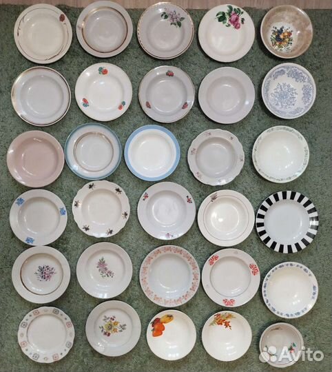 Посуда. Тарелки СССР