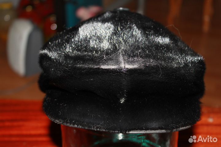 Продам зимнюю кепку из нерпы бу р.58