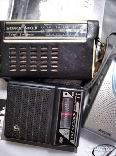 Радиоприемники Philips Sokol 403.Винтаж