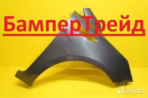 Крыло правое киа рио 2011-2017 серый SAE