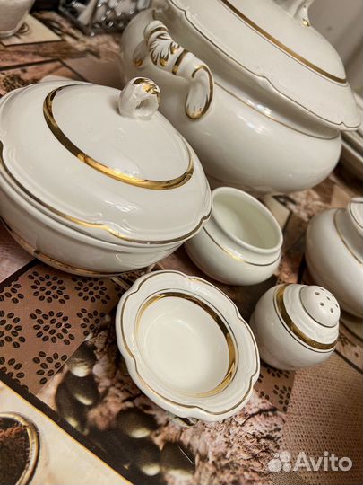 Столовый сервиз свадебный конаково 49 предметов