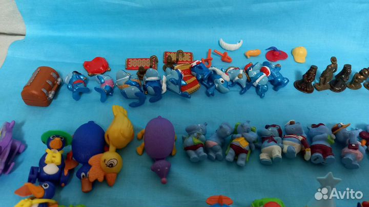 Игрушки из киндера пакетом