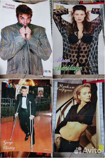 Продам постеры музыкантов и актеров