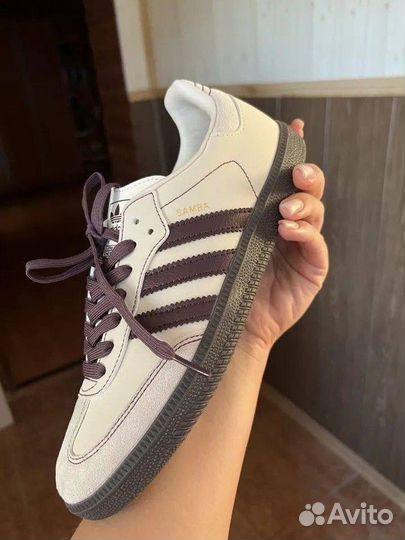 Кроссовки adidas samba og core maroon