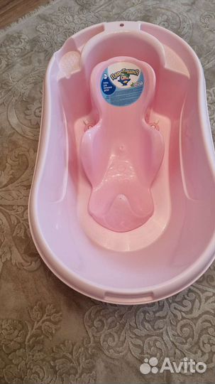 Ванночка для купания с горкой