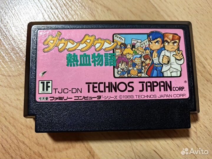 Downtown Nekketsu Monogatari картридж famicom