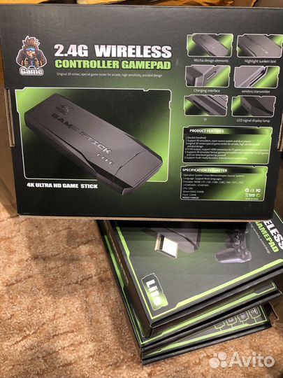 Игровая консоль Game Stick Lite 64 Gb, 10000 игр