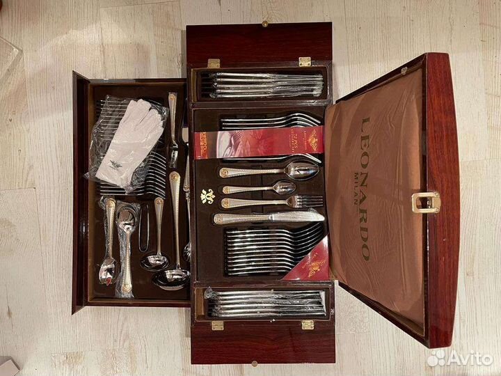 Набор столовых приборов новый