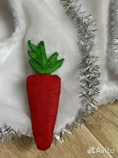 Новогодний костюм зайчик