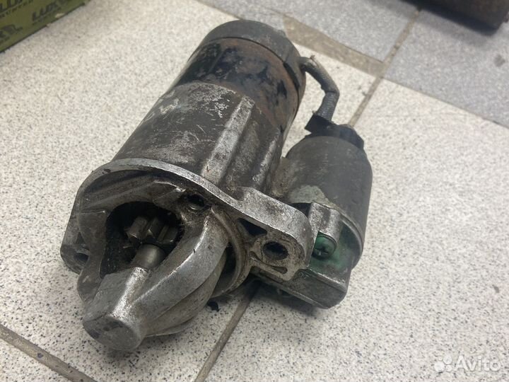 Стартер на mitsubishi Montero 3.0л бензин АКПП