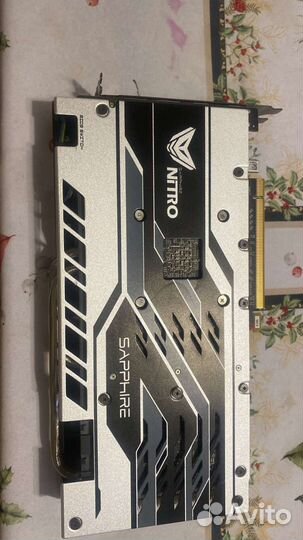 Видеокарта rx580 8gb sapphire