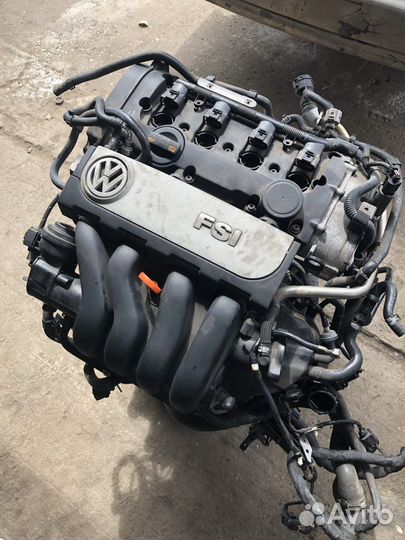 Двигатель VW Passat B6 fsi 2.0 150 в разборе