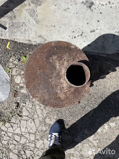 Печь буржуйка чугунная разборная СССР