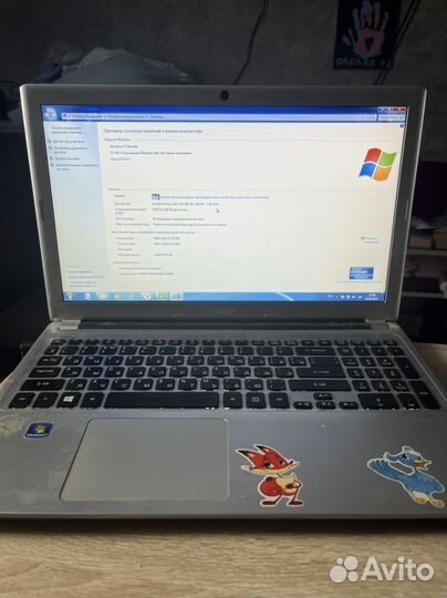 Ноутбук acer aspire v5