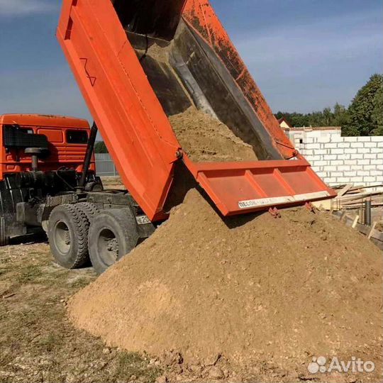 Песок строительный