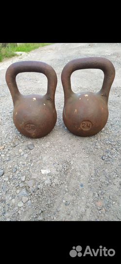 Продам 2 гири по 24 кг