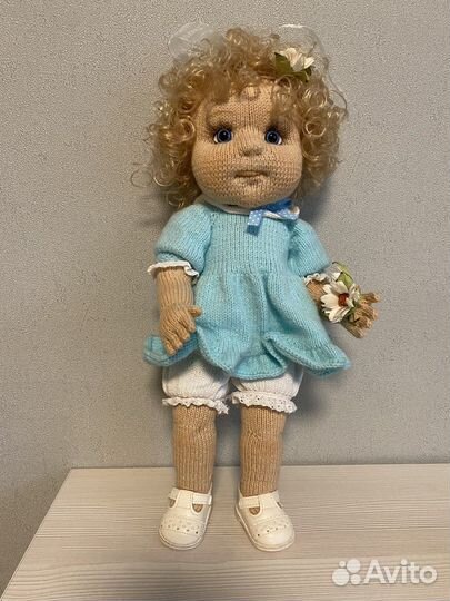 Кукла пупс амигуруми