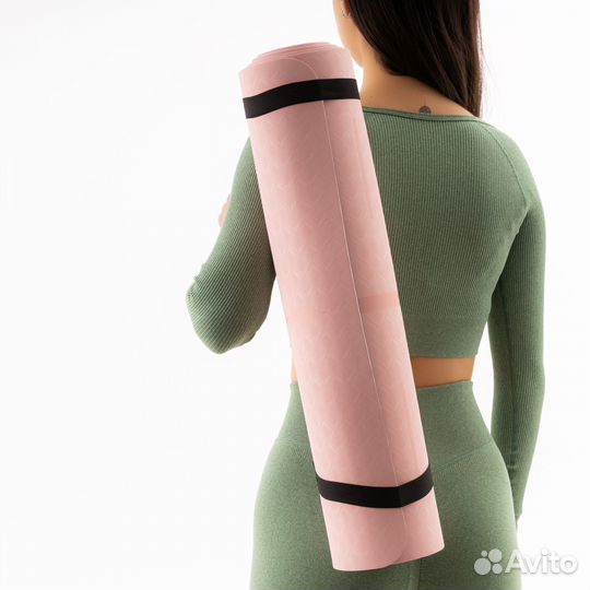 Коврик для йоги и фитнеса