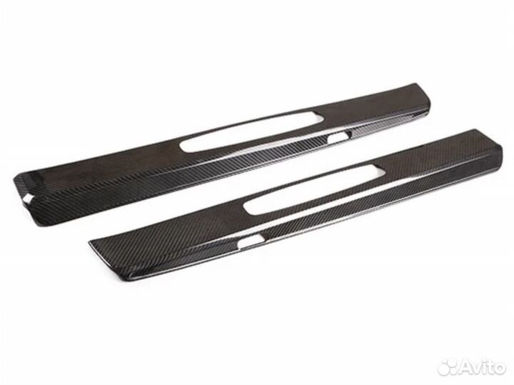 Карбон накладки порогов porsche boxster cayman
