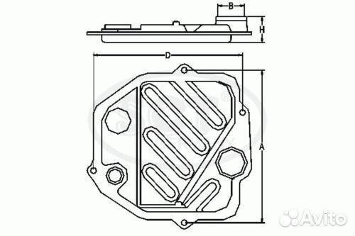 SCT SG1076 Фильтр масляный