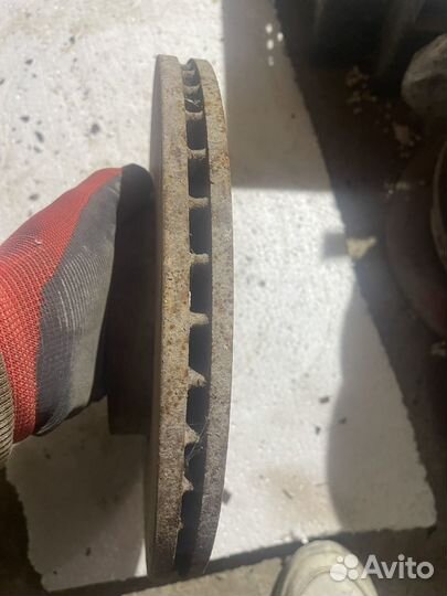 Диск тормозной передний honda accord