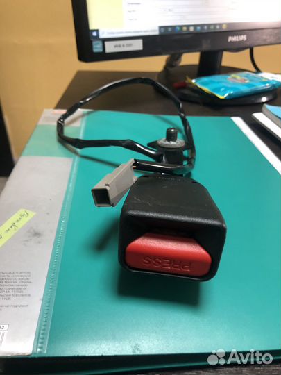 Замок ремня безопасности mazda 3 BK