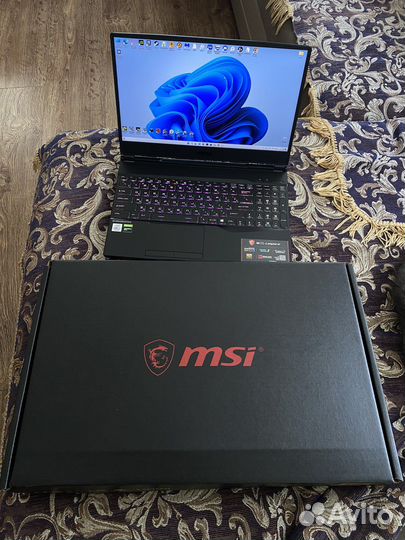Игровой ноутбук msi gl65