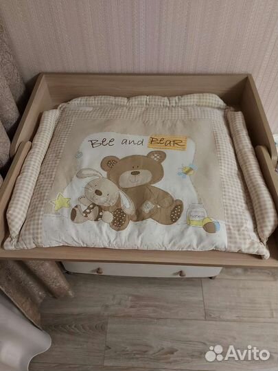 Матрас на пеленальный комод