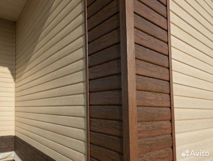 Сайдинг разных цветов