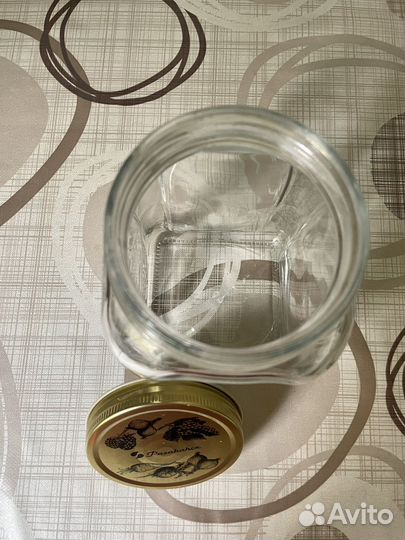 Баночки для сыпучих продуктов, 1л