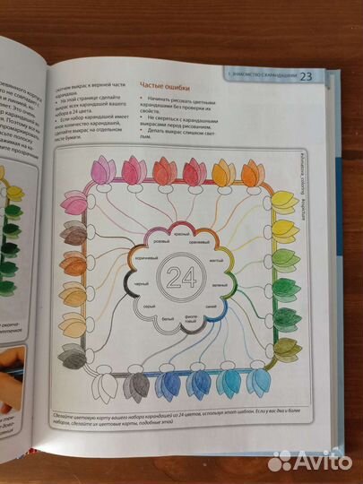 Самоучитель по рисованию цветными карандашами