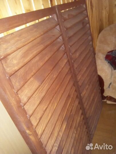 Ставни жалюзи из дерева, новые