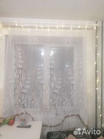 Тюль с гардиной
