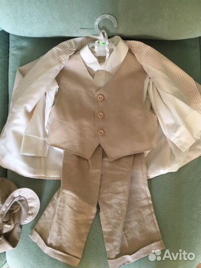 Костюм-тройка с кепи на годовалого малыша